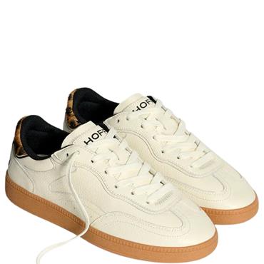 HOFF WOMENS LACE TRAINER - OFF WHITE